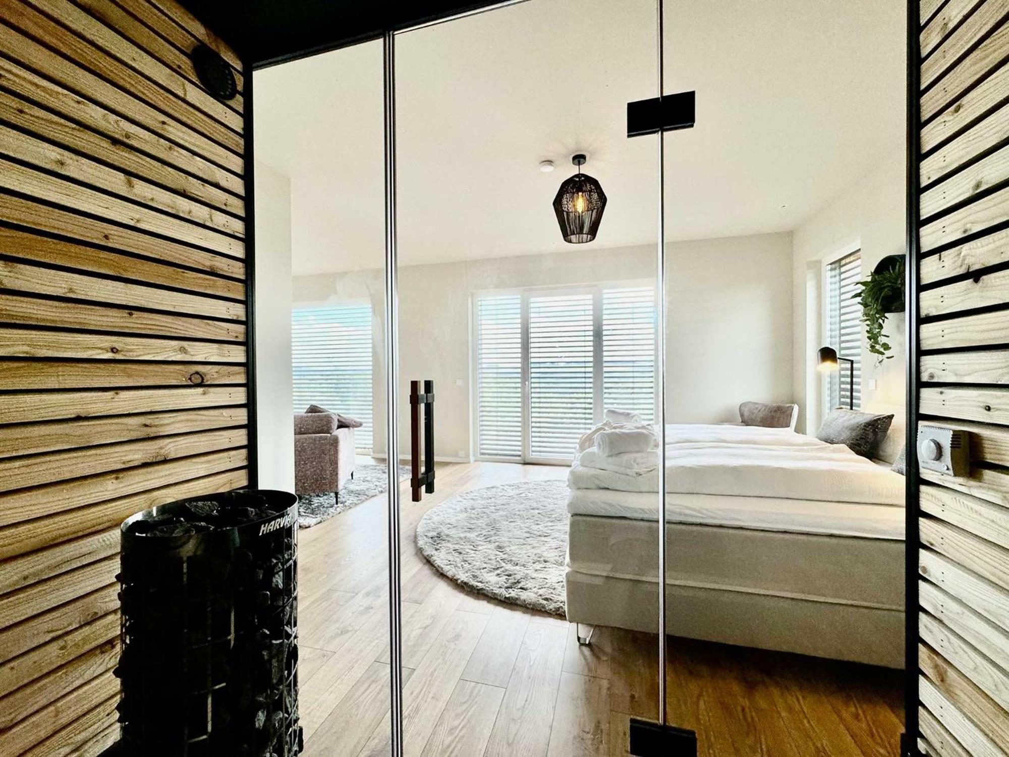 Luxapart Eifel Mit Privater Sauna Harscheid ห้อง รูปภาพ
