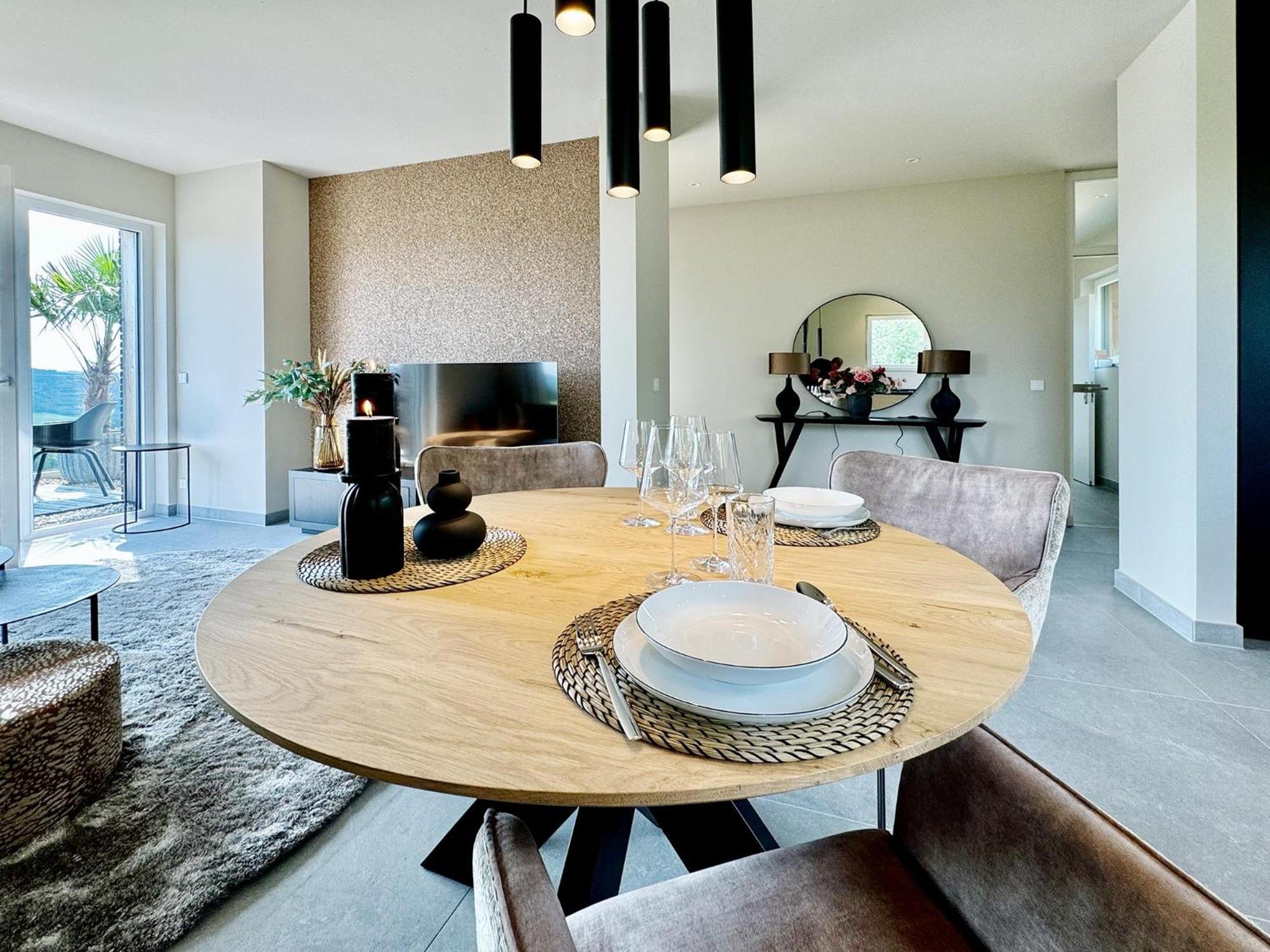 Luxapart Eifel Mit Privater Sauna Harscheid ห้อง รูปภาพ