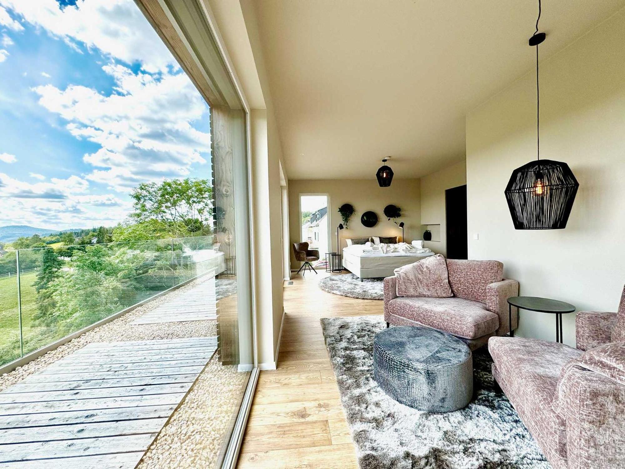 Luxapart Eifel Mit Privater Sauna Harscheid ภายนอก รูปภาพ